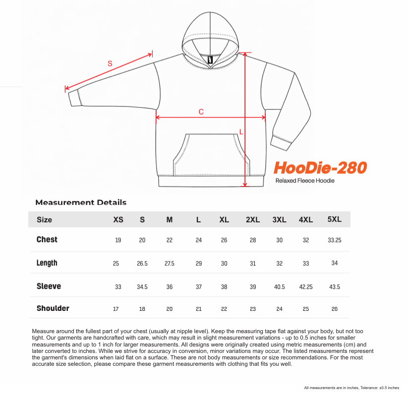HooDie-280, Relaxed  Fleece Hoodie